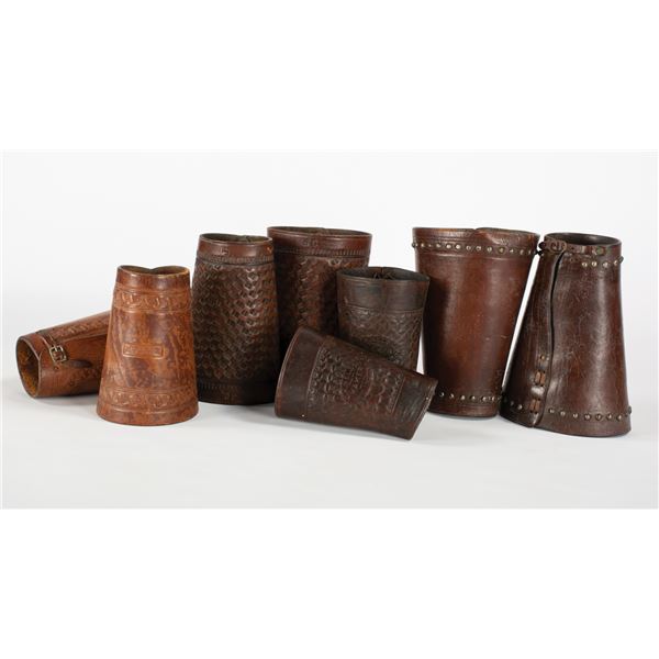 Four Pair of Maker Marked Cuffs
