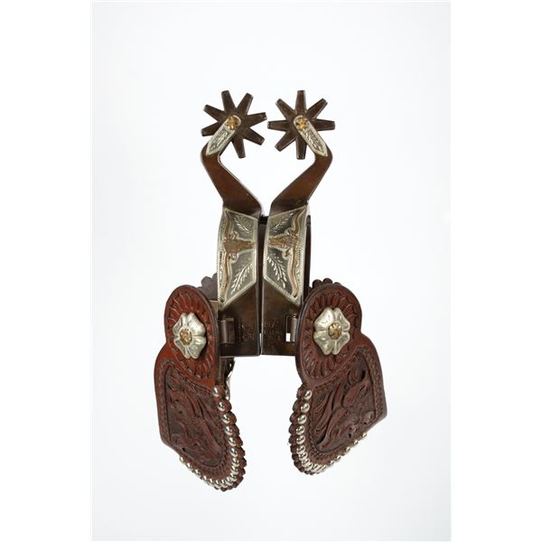 Bill Adamson Longhorn Spurs