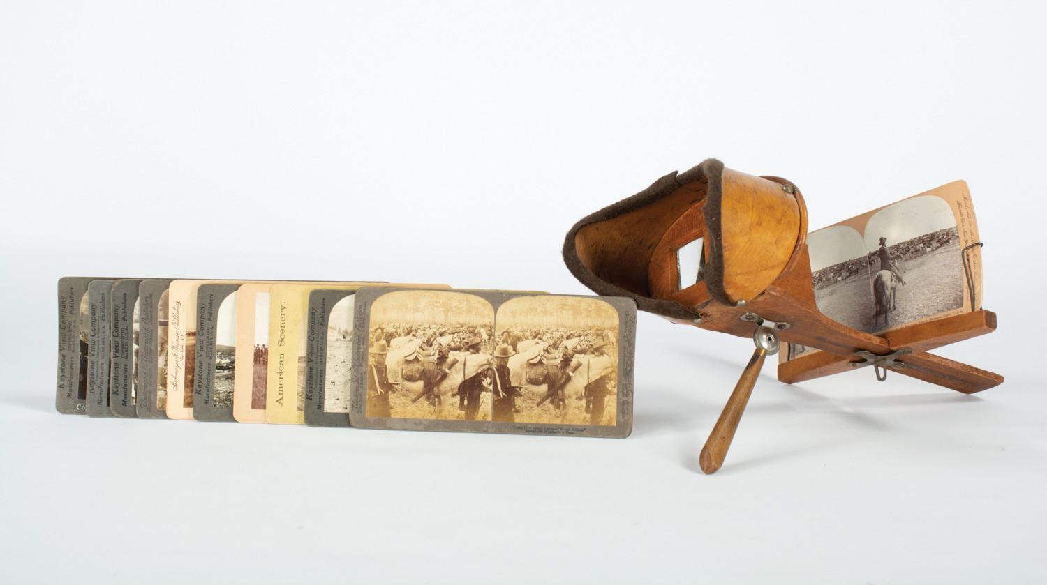Stereograph Viewer & Western Stereoview