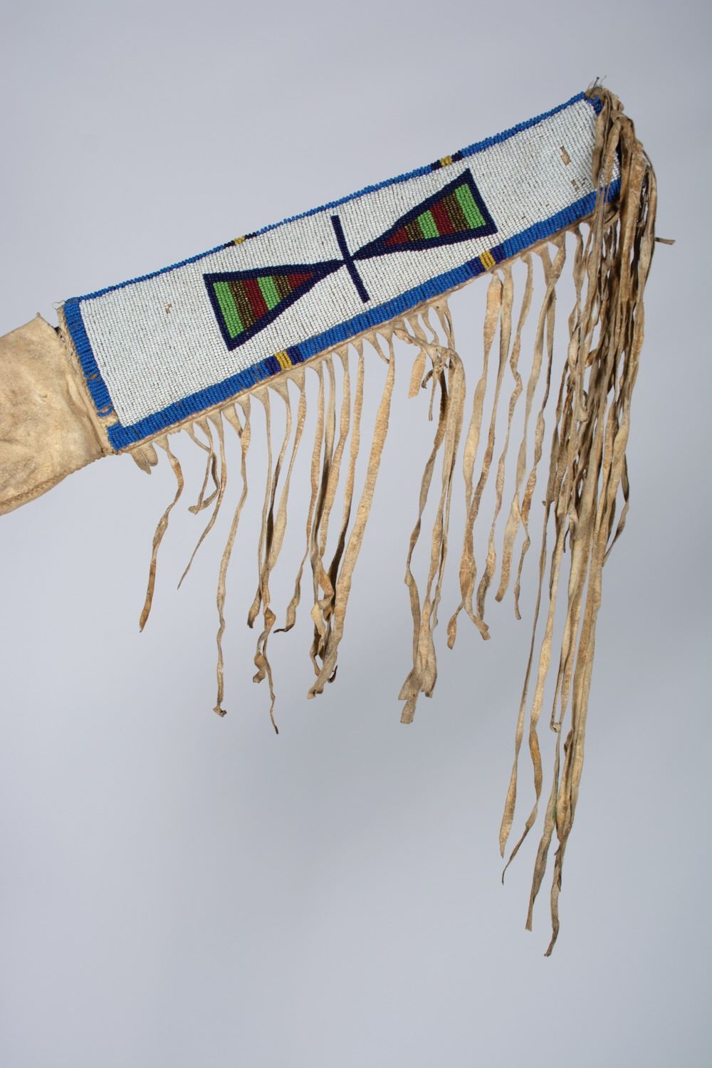 A Plains Beaded and Fringed Rifle Scabbard