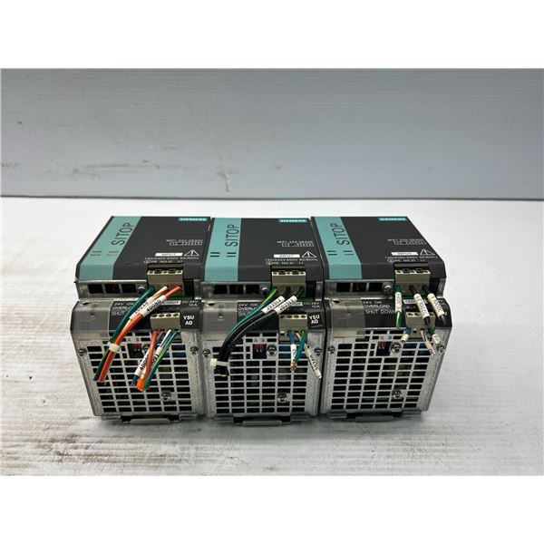 (3) Siemens #6EP1 334-3BA00 SITOP Power Supplies