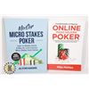 Image 1 : LOT OF 2 POKER BOOKS