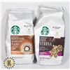 Image 1 : 2 BAGS OF STARBUCKS WHOLE BEAN ARABICA COFFEE