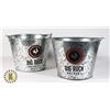 Image 1 : TWO BIG ROCK BREWERY BUCKETS