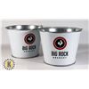 Image 1 : TWO BIG ROCK BREWERY BUCKETS