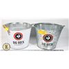 Image 1 : TWO BIG ROCK BREWERY BUCKETS