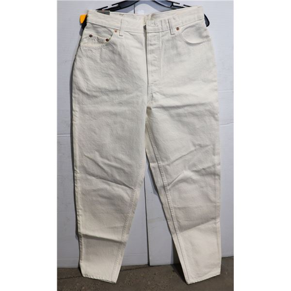 NEW LEVI BEIGE PANTS NUMBER 24 (WITH TAGS)