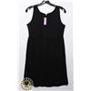 Image 1 : ECAVUS WOMENS BLACK SLEEVELESS DRESS