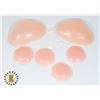 Image 1 : SET OF 3 SILICONE GEL NIPPLE COVERS