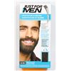 Image 1 : JUST FOR MEN MUSTACHE AND BEARD COLOUR REAL BLACK