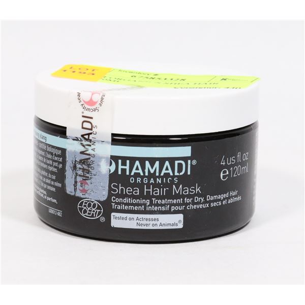 HAMADI ORGANICS SHEA HAIR MASK 120ML