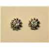 Image 1 : SILVER CUBIC ZIRCONIA  EARRINGS