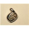 Image 1 : SILVER CUBIC ZIRCONIA  PENDANT (~WEIGHT 1.1G)