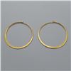 Image 1 : GOLD PLATED SILVER  EARRINGS (~WEIGHT 5G)