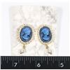 Image 1 : NEW FAUX PEARL CAMEO STYLE STUD EARRINGS