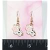 Image 1 : NEW COW THEME DROP EARRINGS