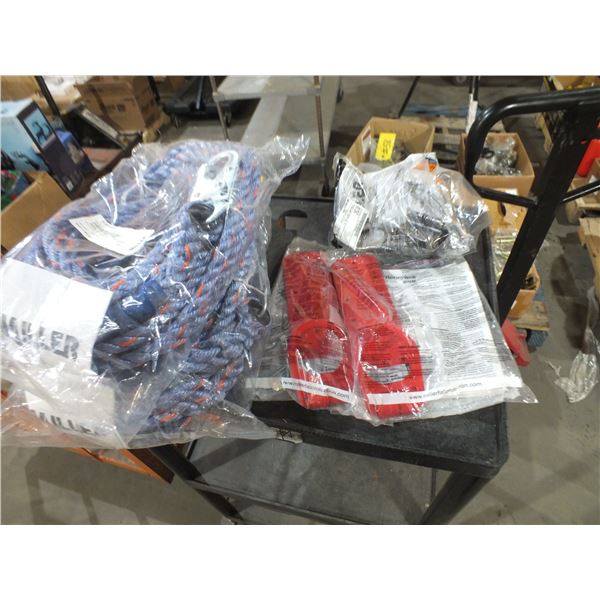 2 Roof Anchors & 2 Vertical Life Line Ropes