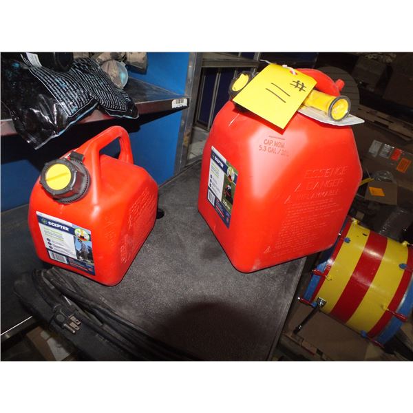 2 Gas Cans