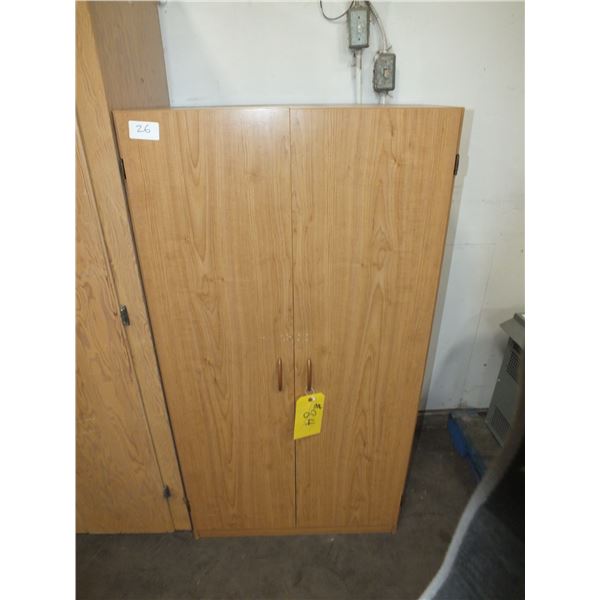 2 Door Wooden Storage Cabinet