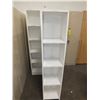 Image 1 : 11 White Wooden Storage Shelves