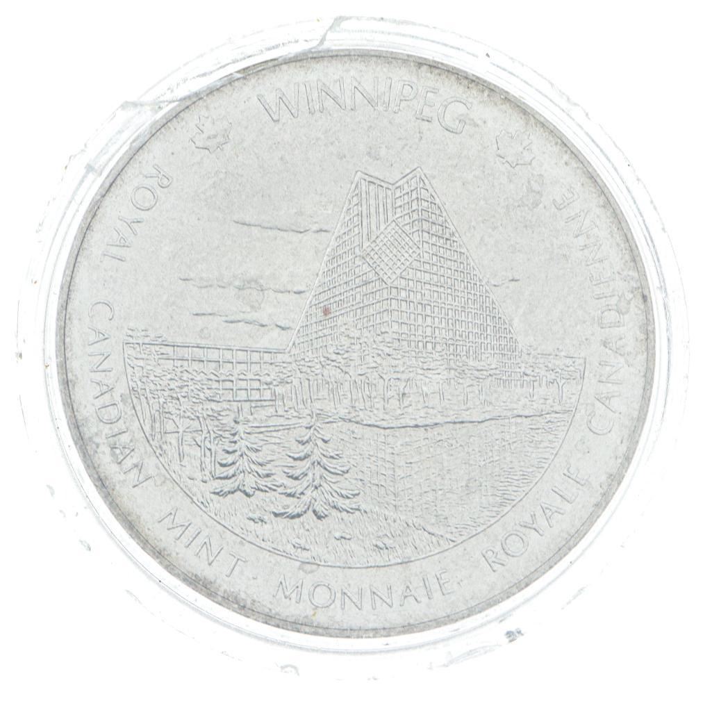 The Royal Canadian Mints Medallion Winnipeg Mint & Canadian Mint Ottawa