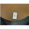 Image 2 : Round Oak Laminate Side Table