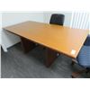 Image 1 : 6' Wood Conference Table