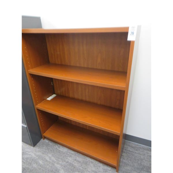 Cherry 4' Bookcase