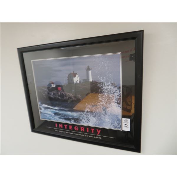 Framed Insprirational Print