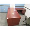 Image 1 : Mahogany Desk w/Return