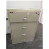 Image 1 : Fire King 5 Drawer File Safe Cabinet - Lock Drilled and Dents