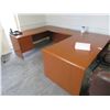 Image 1 : Oak 3 Pc. Office Desk