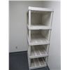 Image 3 : 2-Plastic 5 Shelf Storage Racks - 2 X $