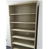 Image 1 : Tennsco Tan Metal 7 Shelf Bookcase