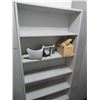 Image 3 : Folding 5' Banquet Table & 6' 5 Shelf Bookshelf
