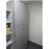 Image 2 : 2-Formica 7' 4 Door Storage Cabinet - 2 X $