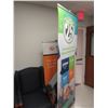Image 1 : 2-Retracting Banner Signs - 2 X $