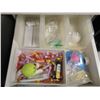 Image 2 : Contents of Drawer w/Cotton Balls, Lab Tubing & Sponges