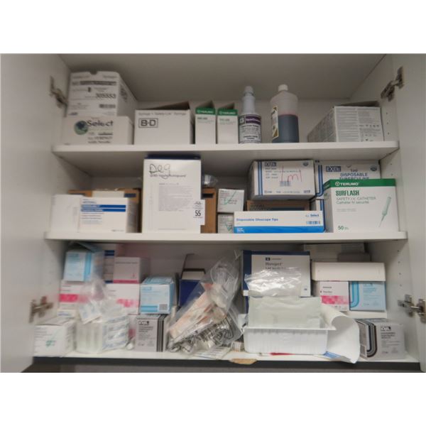 Asst. Medical Supplies (2 Cabinets)