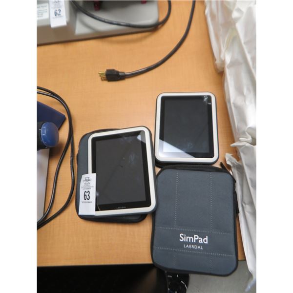 2-Laerdal Simpad Model #200-3015C - 2 X