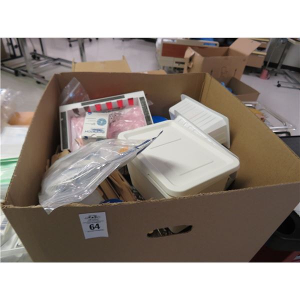 Lot of Foley Trays, Catheters & Asst. Supplies