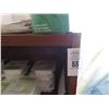 Image 2 : Mahogany 4 Tier Bookcase w/Medical Supplies