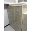 Image 1 : 3-Beige 5  Drawer File Cabinet - 3 X $