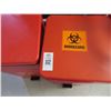 Image 2 : 2-Biohazard Trash Can - 2 X $