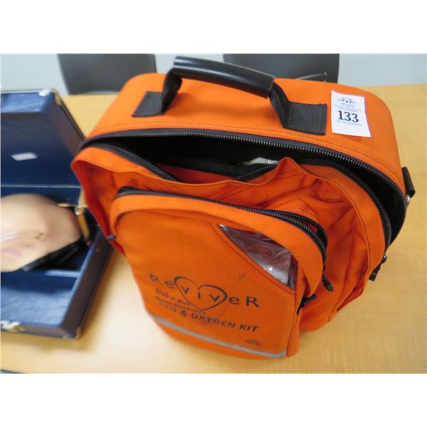 Reviver Oxygen Kit Bag w/Medical Supplies