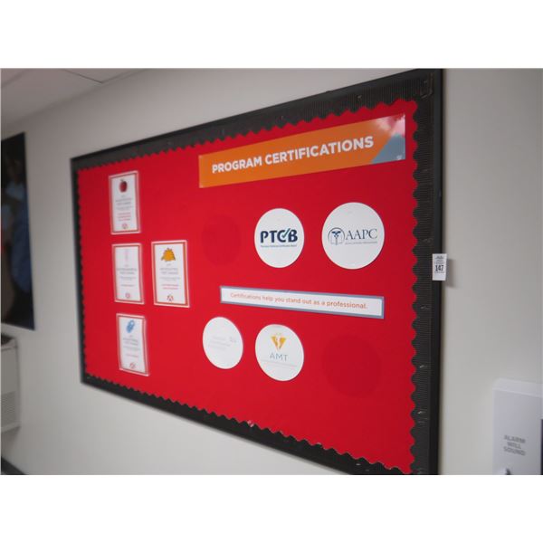 2-4' x 6' Corkboard - 2 Xx $