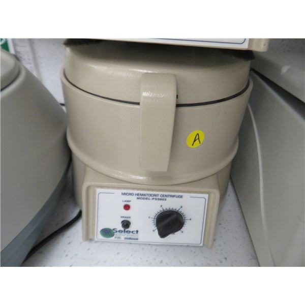 Select Micro Hematocrit Centrifuge Model PSS603