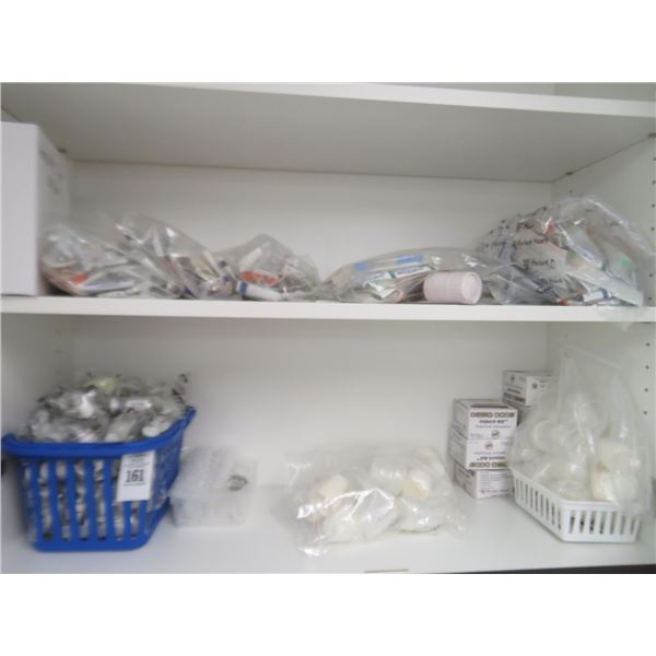 Lot of Demo Dose Bottles and Catheters