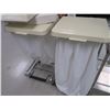 Image 1 : 2-Lidded Portable Hamper Carts - 2 X $