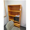 Image 1 : Oak 5 Shelf Bookcase